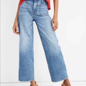 Made well wide leg crop EUC